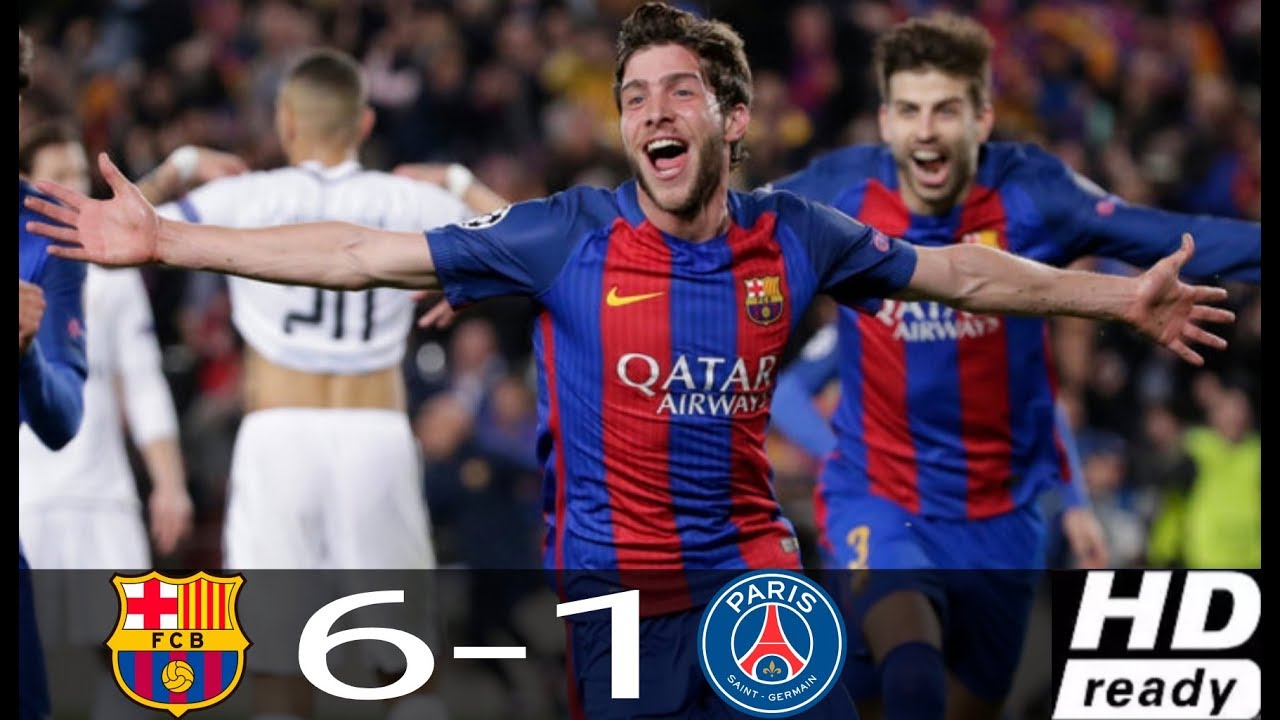 Barcelona vs PSG 61 Fox Sports (Relato Mariano Closs) UCL 2017