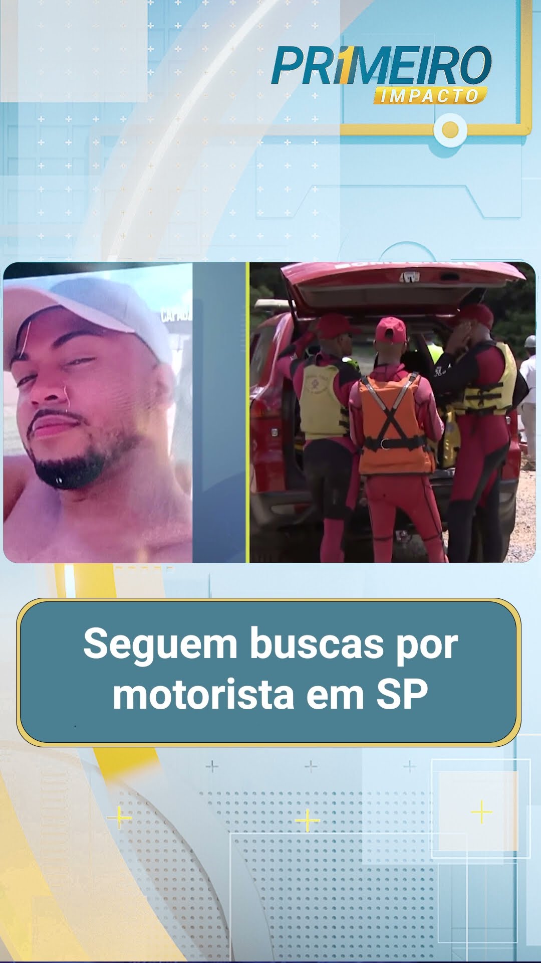 Seguem buscas por motorista em SP | Primeiro Impacto (10/02/2025)
