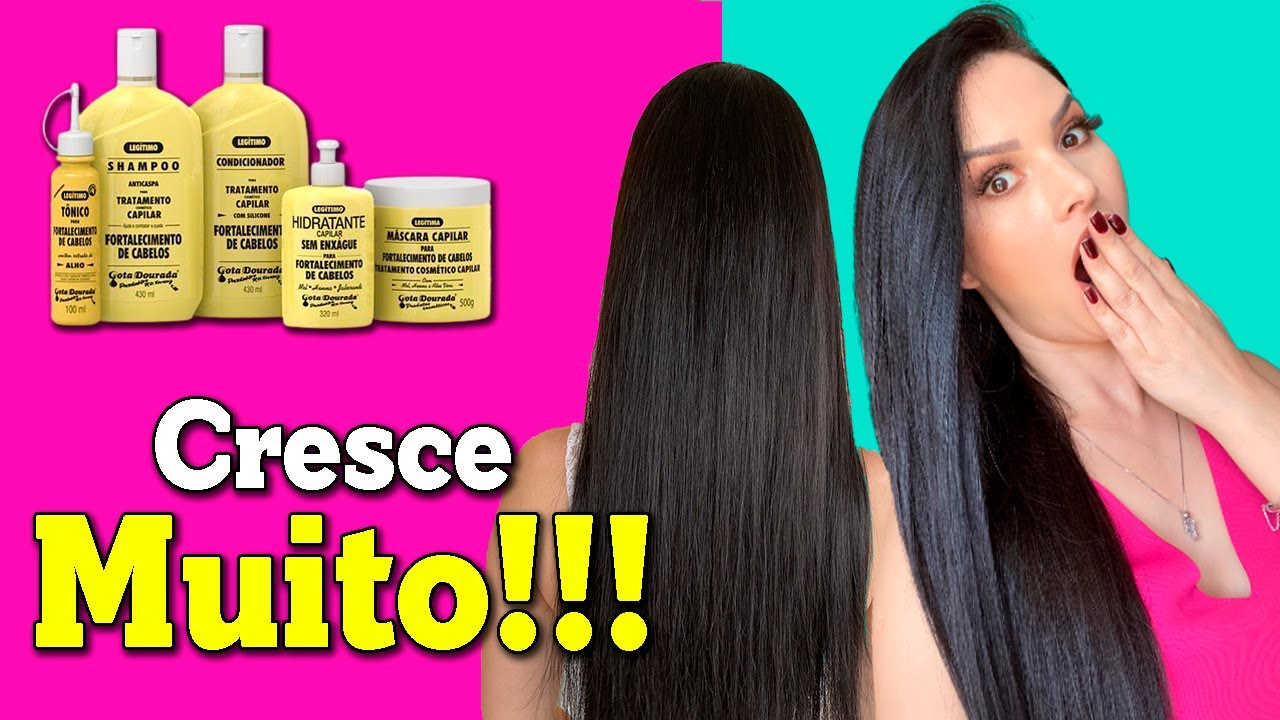 KIT BARATINHO QUE FAZ O CABELO CRESCER DE VERDADE (FUNCIONA MESMO) por Julia Doorman