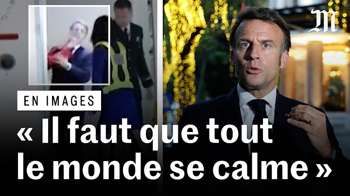 Emmanuel Macron giflé par Brigitte Macron ? Il dément