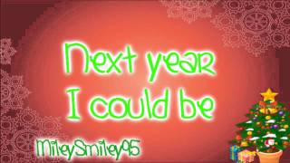 Video thumbnail of "Taylor Swift - Santa Baby (with lyrics)"