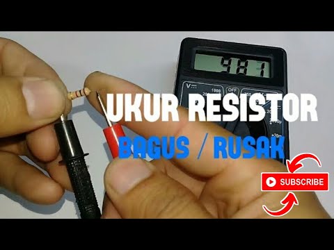 Video: Cara memeriksa resistansi dengan multimeter: petunjuk pengukuran