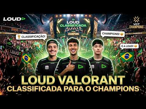 I WATCHED LOUD VALORANT QUALIFY FOR CHAMPIONS LIVE (VCT)