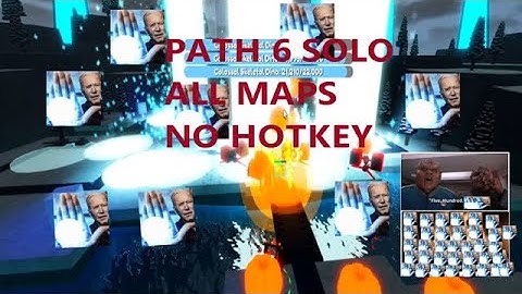 Path 6 Solo (All maps) | Cube Defense Halloween 2025