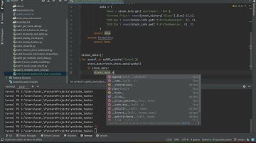 Stock Dashboard with Python and Streamlit: SP500 stocks