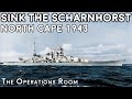 Le naufrage du scharnhorst la bataille du cap nord 1943  anim