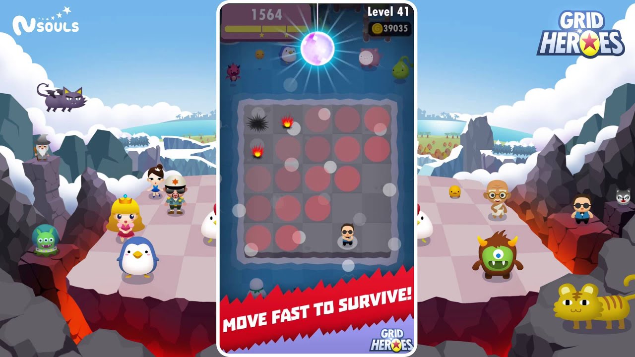 Grid Heroes (by Nsouls) - Gameplay Trailer HD