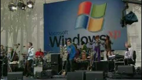 Windows XP launch party with Bill Gates, Madonna and Sting Computer Chronicles (2002)