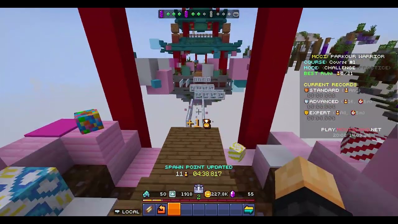 Minecraft Championship Island parkour Part 4 The Return of The Cheese.