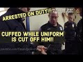 Gambar cover Officer Arrested While On Duty!! Uniform Cut off him!!