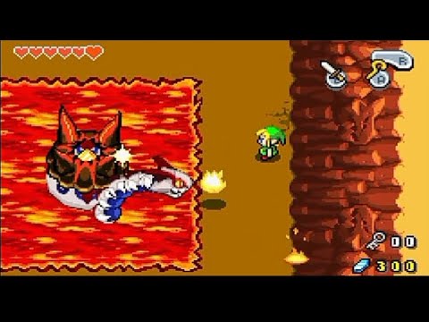 The Legend of Zelda : The Minish Cap GBA Gleerok Boss Fight - YouTube