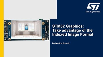 STM32 Graphics: Take advantage of the Indexed Image Format