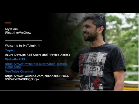 Azure DevOps  -  Add Users and Provide Access