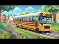 wheels on the Bus, nursery rhymes for kids bleach on the bus, cartoon rhymes, #wheelsonthebus #kids