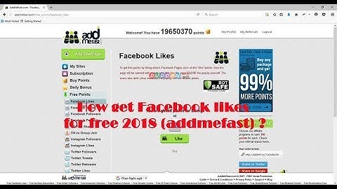 How get Facebook likes for free 2019 (addmefast)