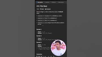Fizz Buzz  #programming #100daysofcoding