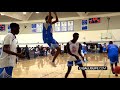 "HOLD UP....HE'S ONLY A 9TH GRADER???" Jonathan Kuminga Can Jump! Pangos Highlights