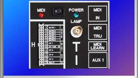 TINYSIZER analog modular synth system. One of the smallest modular synthesizer in the world!
