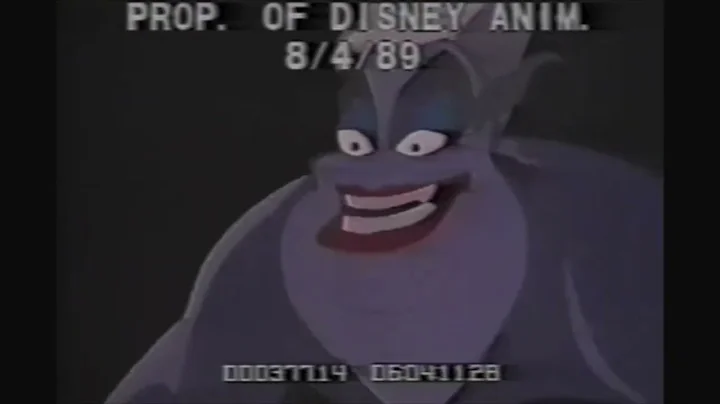 Poor Unfortunate Souls - 8/4/89 Workprint | The Little Mermaid