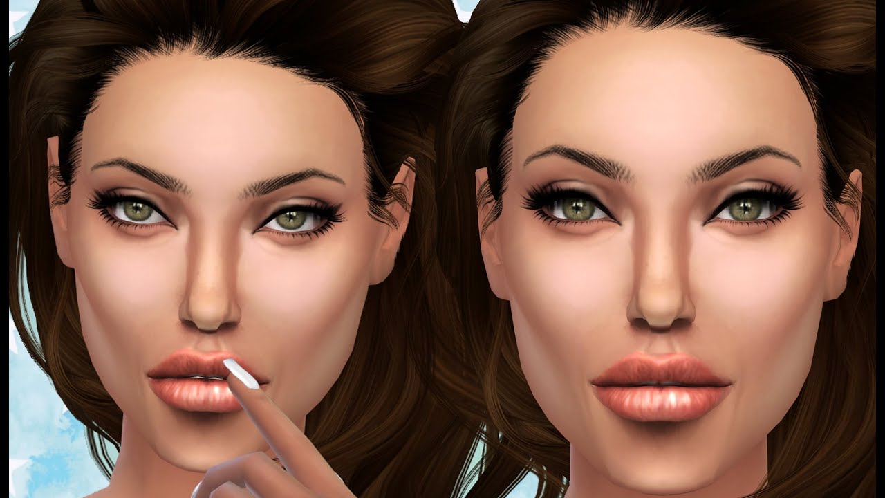 Angelina Jolie Sims 4 Cas Cc List Youtube