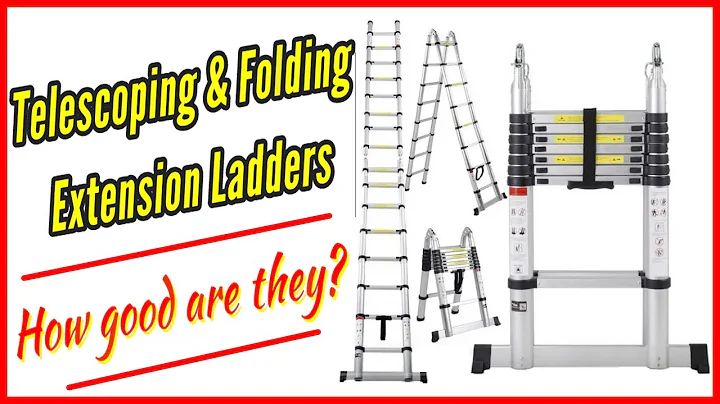 Folding Telescoping Aluminum Ladder Testing, Review & How to Use