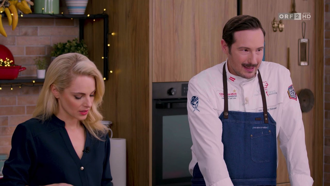 Silvia kocht  - Philipp Stohner - Gebratenes Maishendl  - Knuspriger Gerstlknödel