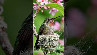 Nesting | Will I Spot My Nesting Bird on My Door Wreath? | Let Me Put Food In Birdfeeders Out Back