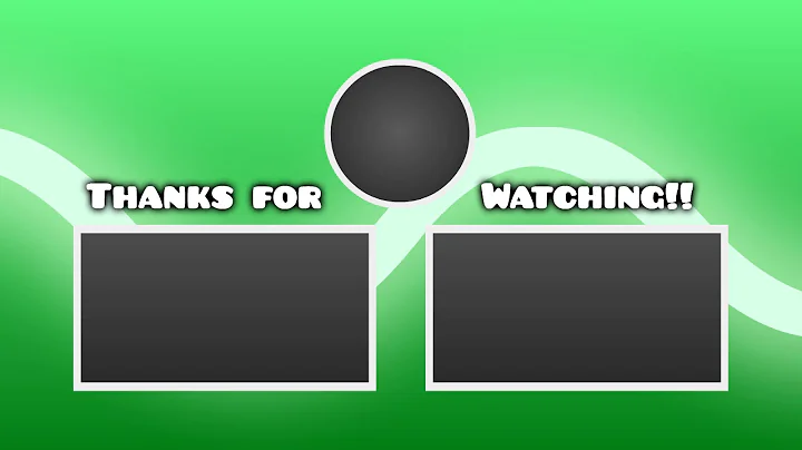 My New Outro :)
