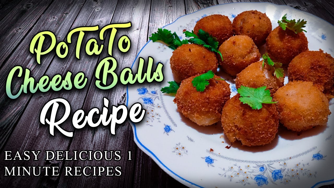 potato cheese balls recipe | crispy cheese balls | Crispy & Cheesy Potato Snack