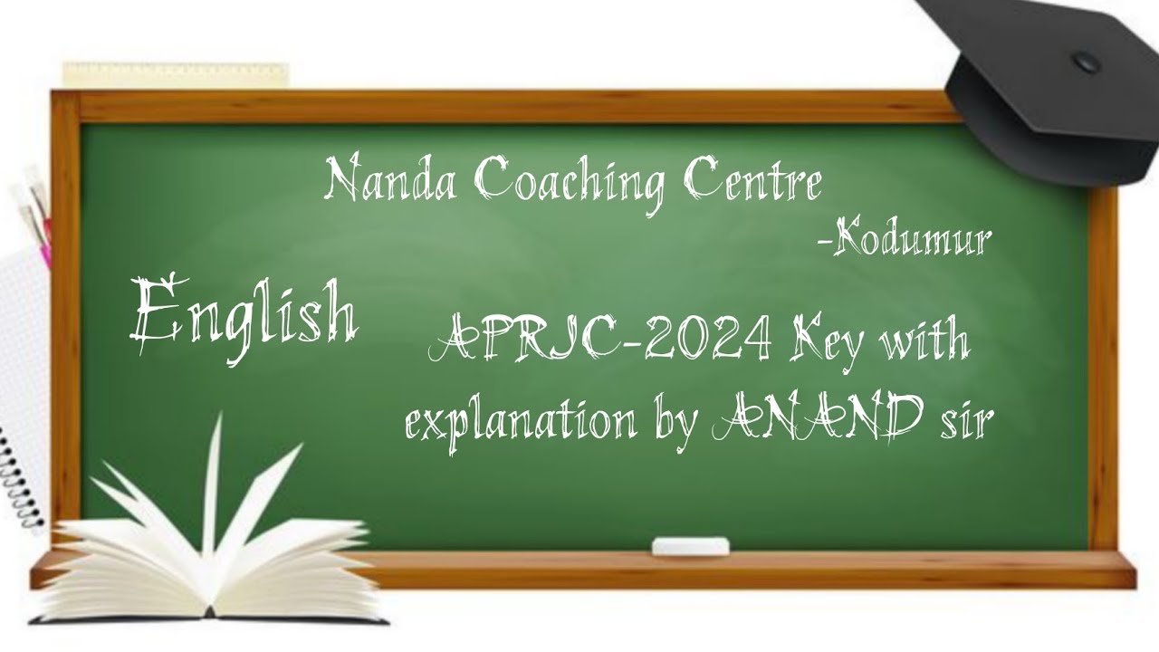APRJC 2024 key with explanation||Nanda Coaching Centre.