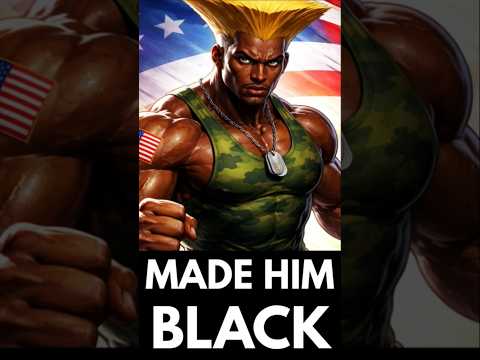 They Just Made Guile Black - A Street Fighter Race Swap
