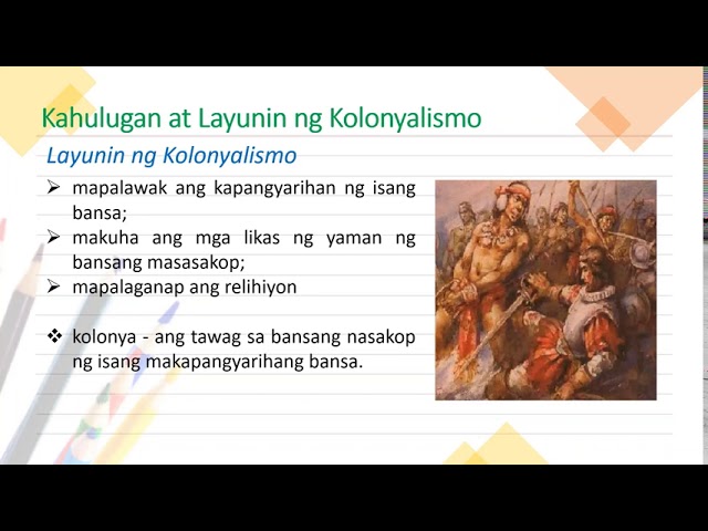 Epekto Ng Unang Yugto Ng Imperyalismo At Kolonyalismo Sa Asya Ang