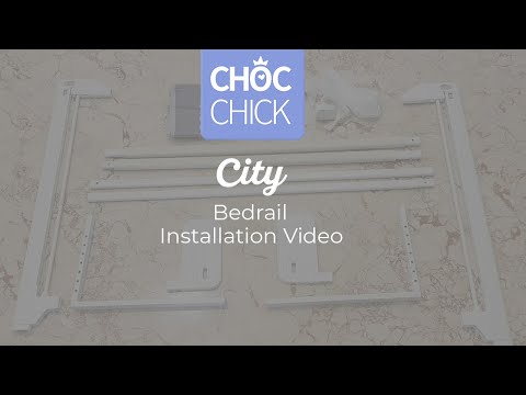 Choc Chick CITY Bedrail Installation Video - Pagar Pengaman Kasur Anak Bayi Baby