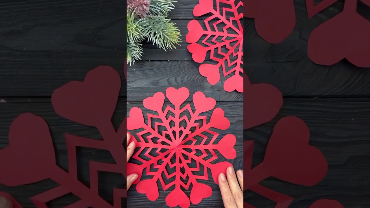 Fun Christmas Snowflake Craft