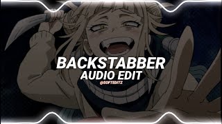 backstabber - ke$ha - [edit audio]