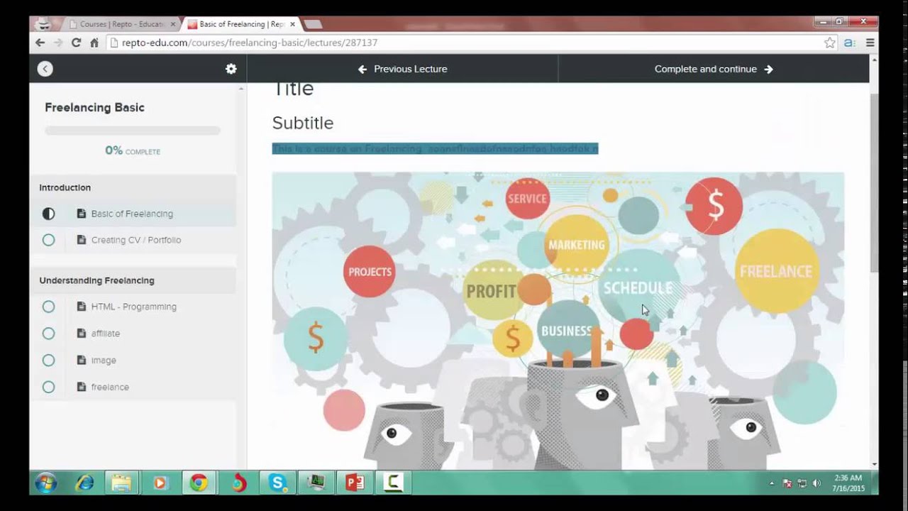 REPTO official   webinar 01   Create your First Course on REPTO