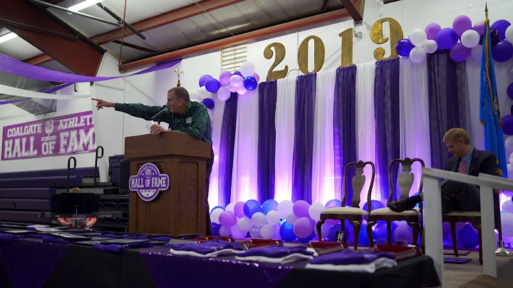 Jeff Mixon's Speech for 2019 Coalgate Athletic Hal...