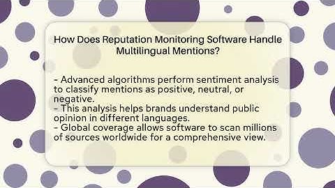 How Does Reputation Monitoring Software Handle Multilingual Mentions? - Everyday-Networking