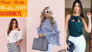 BLUSAS MODA 2019/FASHION BLOUSES 2019 /#MODA2019 #TENDECIAS2019 - YouTube