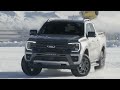 Drifting on Ice in Next Gen Ford Rangers &amp; Everests in New Zealand