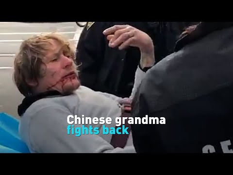 Chinese grandma fights back