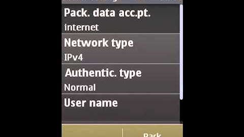 How to: Set up an AT&T Access Point to a Nokia S40 Phone