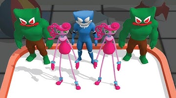 Superhero Monster Merge Master: Funny Game All Levels (iOS,Android) Part 4 - Levels 60 + 70