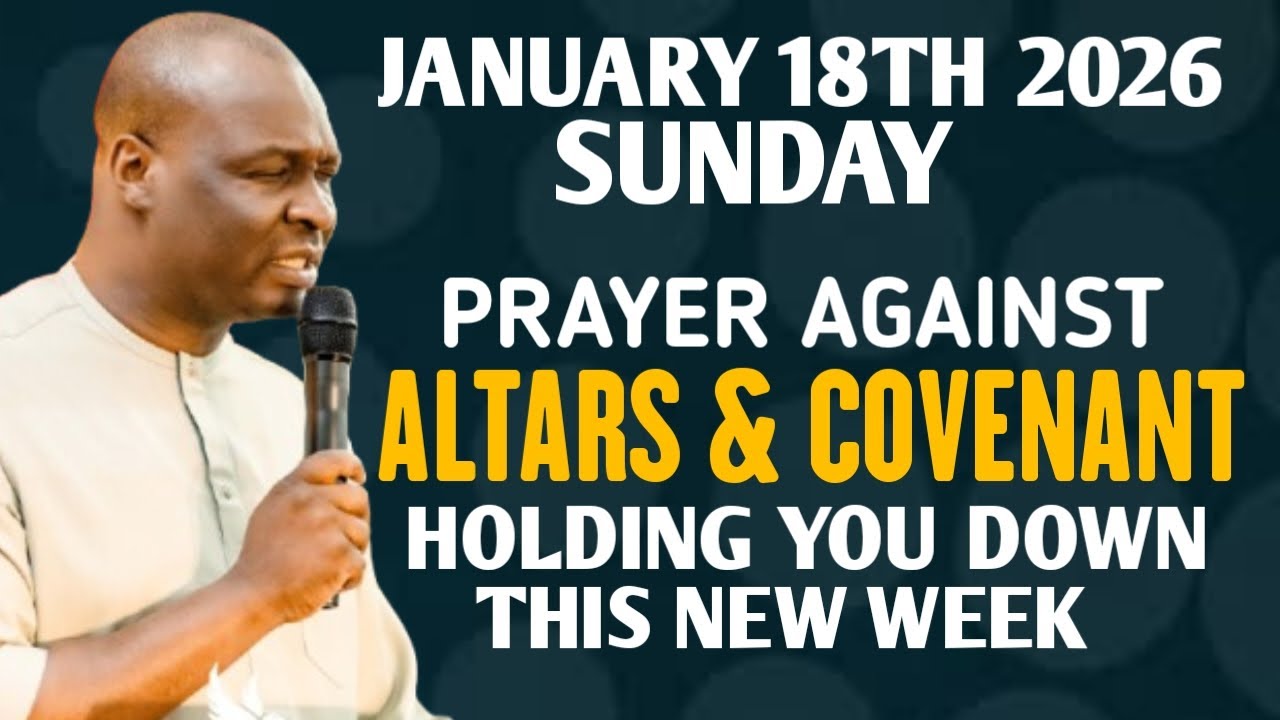 {Sunday, January 18th 2026} Destroy Altars Stagnation & Spirit of delay | Apostle Joshua Selman