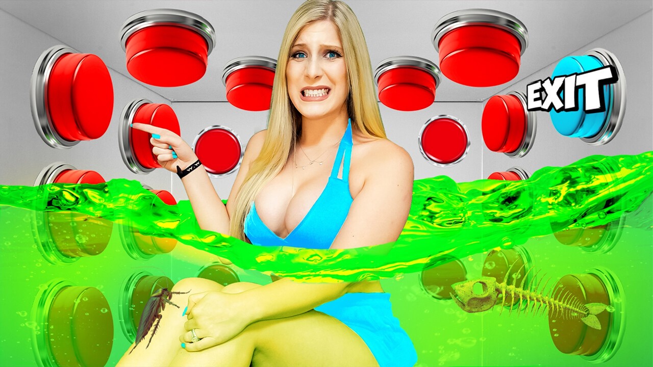 GIRLS vs BOYS 1000 Mystery Buttons *EXTREME challenge*