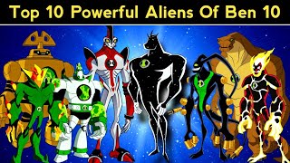 Top 10 Powerful Aliens Of Ben 10 | New List  | By Light detail