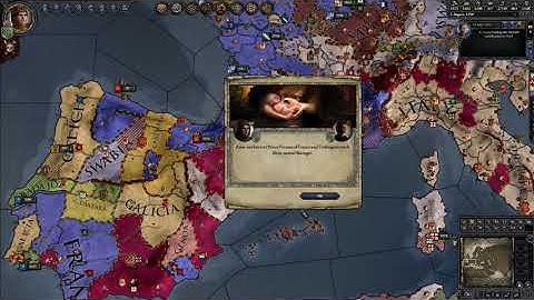 Lets Play Crusader King 2, Stoned (Brittany) Part 95 - A Saint in Heaven