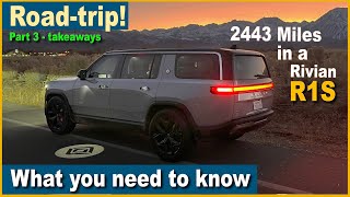 We drove 2443 Miles in the RIVIAN R1S! - Here's what you need to know | Rivian Dad by Rivian Dad 117,771 views 1 year ago 9 minutes, 2 seconds