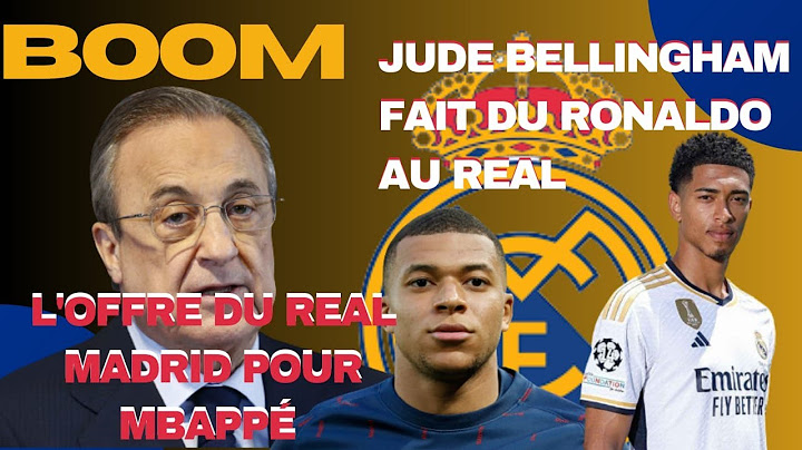 ⚽️Offre minable du Real Madrid pour Kylian Mbappé ! BELLINGHAM FAIT DÉJÀ DU RONALDO AU REAL MADRID !