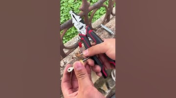 Delixi labor-saving 8-inch wire cutters #hardware tools #pliers #wire cutters #high performance